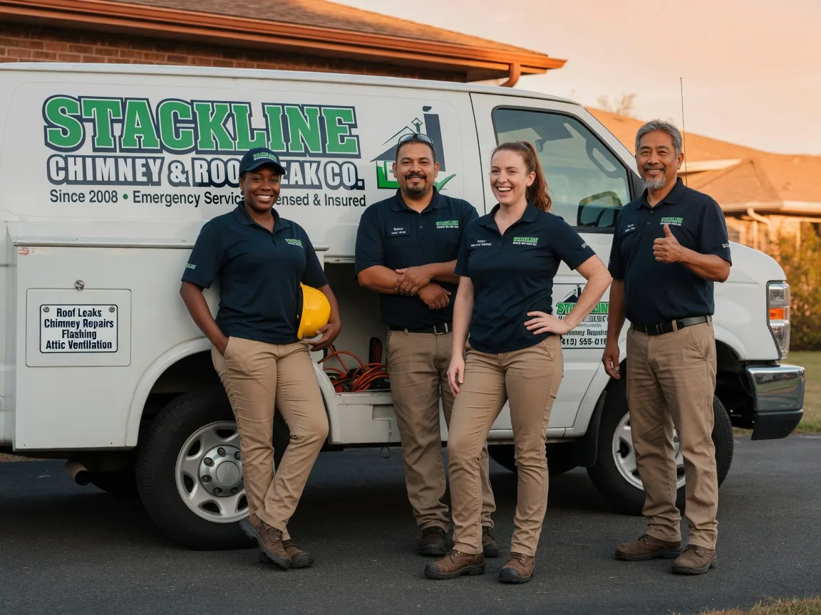 Chimney flashing repair company in Curlew, WA